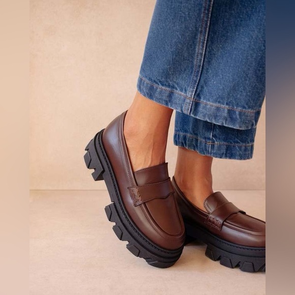 ALOHAS Trailblazer Chunky Loafer in coffee brown 38 - Picture 2 of 16